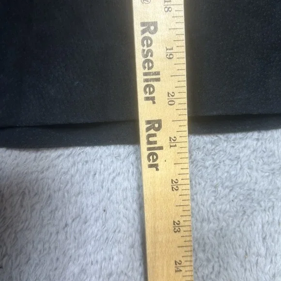 Vintage Scully Jacket Womens M Black Leather Western Fringe Studded Beaded Suede - Picture 16 of 16